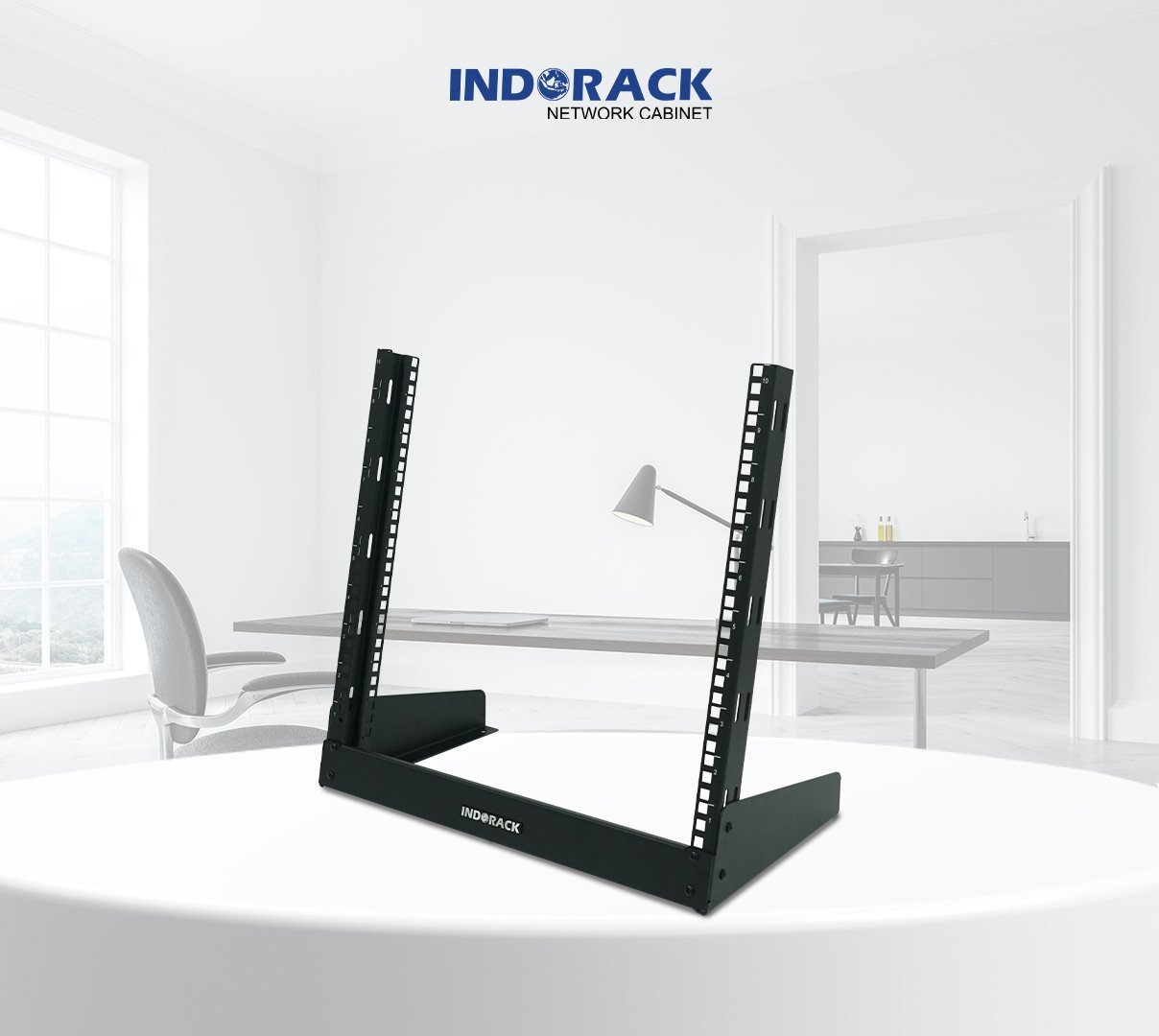 desktop-open-rack-indorack-10u-19-inch-depth-292mm-dor10-gambar-2