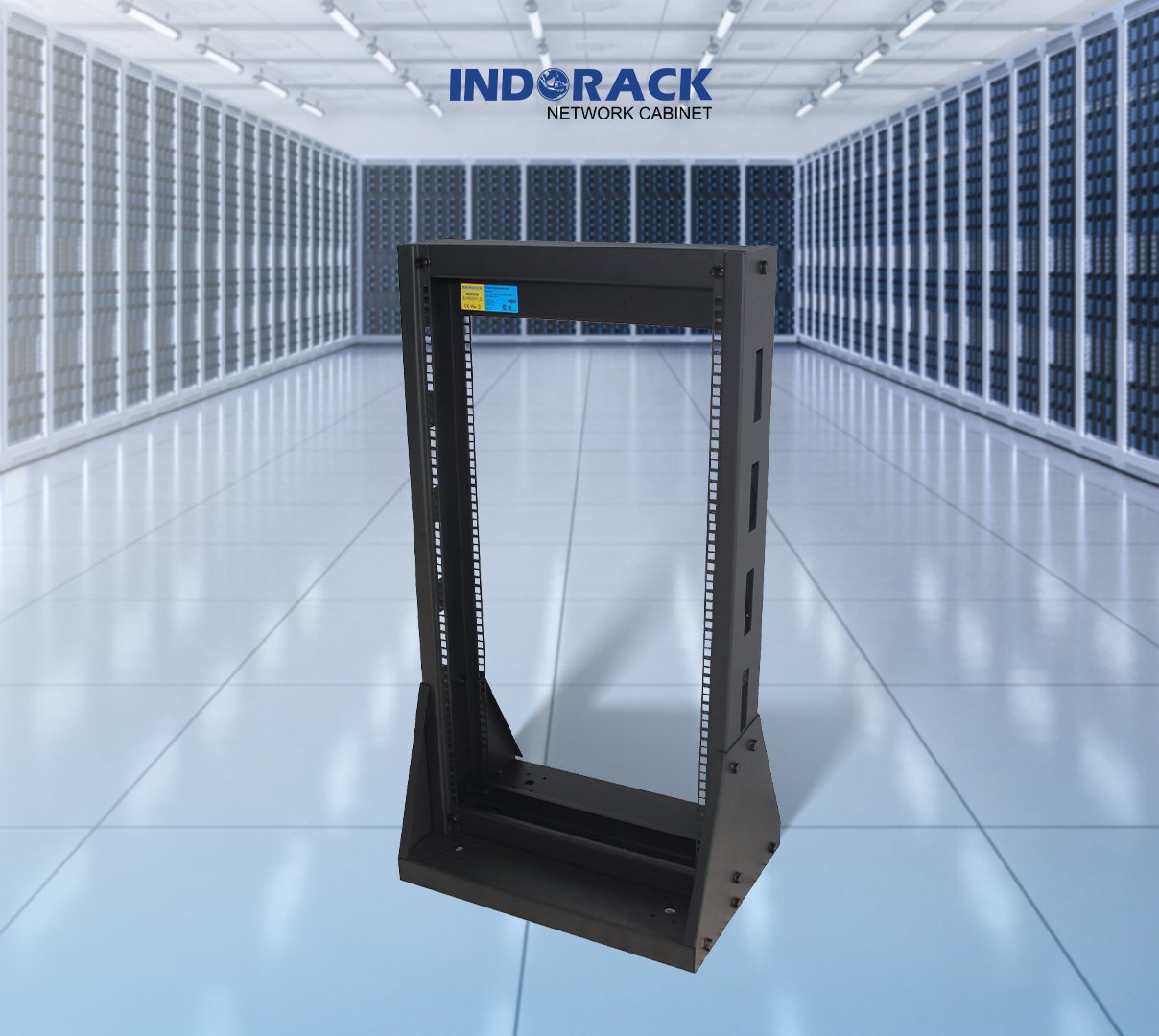 open-rack-indorack-20u-19-inch-depth-400mm-or20-gambar-1