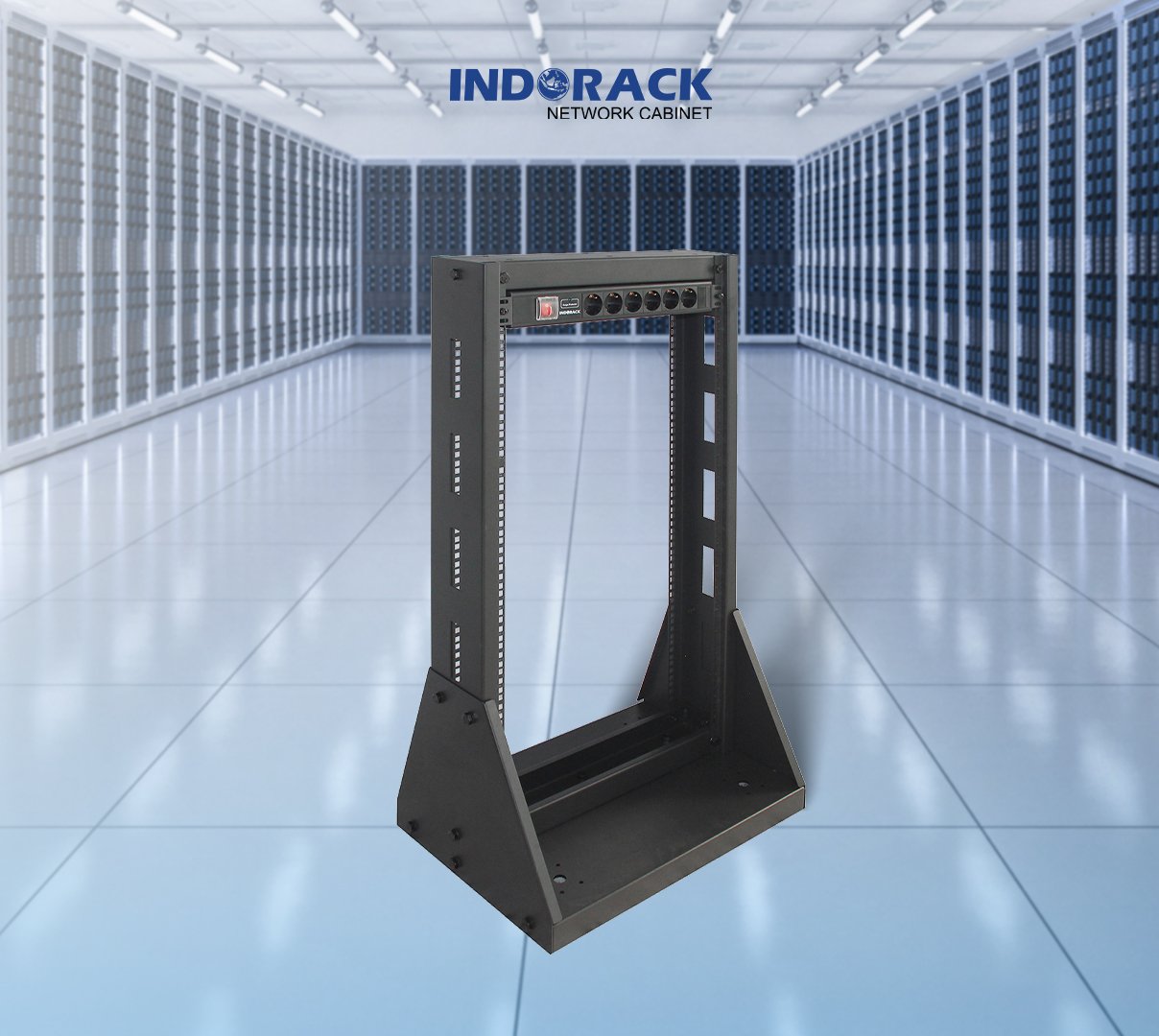 open-rack-indorack-20u-19-inch-depth-400mm-or20-gambar-3