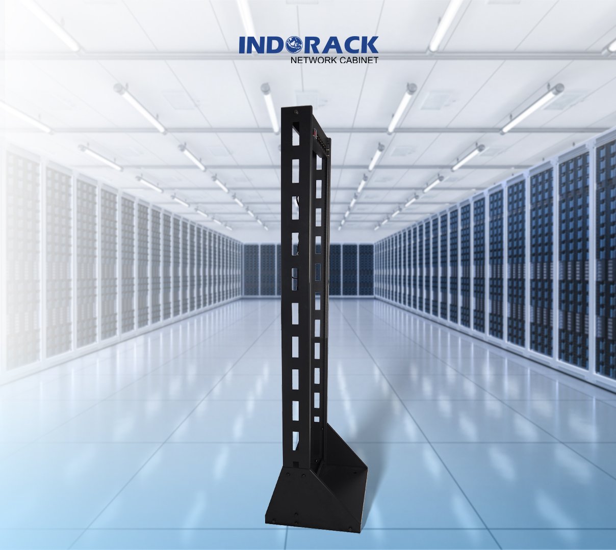 open-rack-indorack-42u-19-inch-depth-400mm-or42-gambar-2