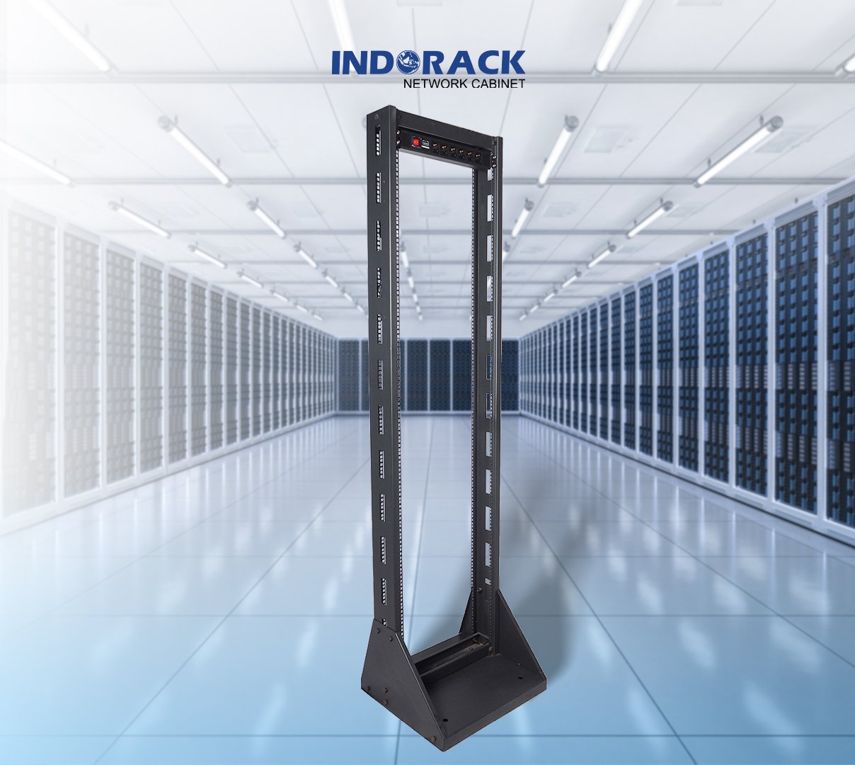 open-rack-indorack-45u-19-inch-depth-400mm-or45-gambar-0