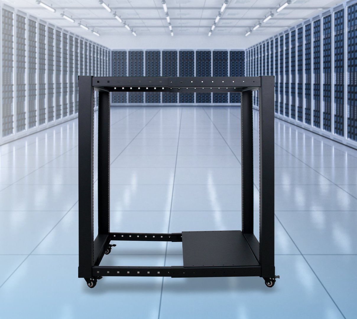 open-rack-post-indorack-20u-19-inch-depth-600mm-900mm-orp20-gambar-1