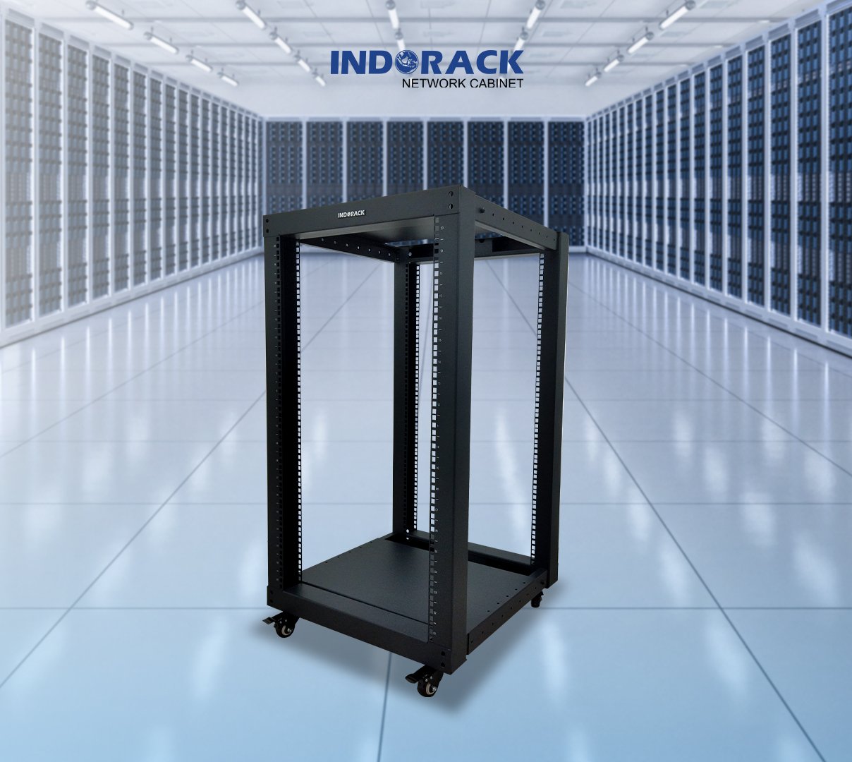 open-rack-post-indorack-20u-19-inch-depth-600mm-900mm-orp20-gambar-2