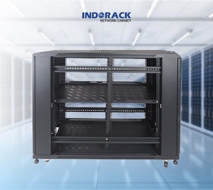 rack-server-indorack-27u-standing-close-rack-19-inch-depth-1150mm-single-glass-door-ir11527g-gambar-3