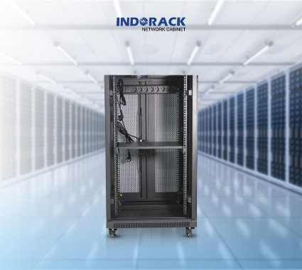 rack-server-indorack-27u-standing-close-rack-19-inch-depth-600mm-single-glass-door-ir6027g-gambar-0