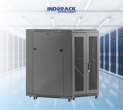 rack-server-indorack-27u-standing-close-rack-19-inch-depth-800mm-perforated-door-ir8027p-gambar-2