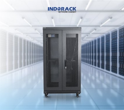 rack-server-indorack-27u-standing-close-rack-19-inch-depth-900mm-single-glass-door-ir9027g-gambar-0