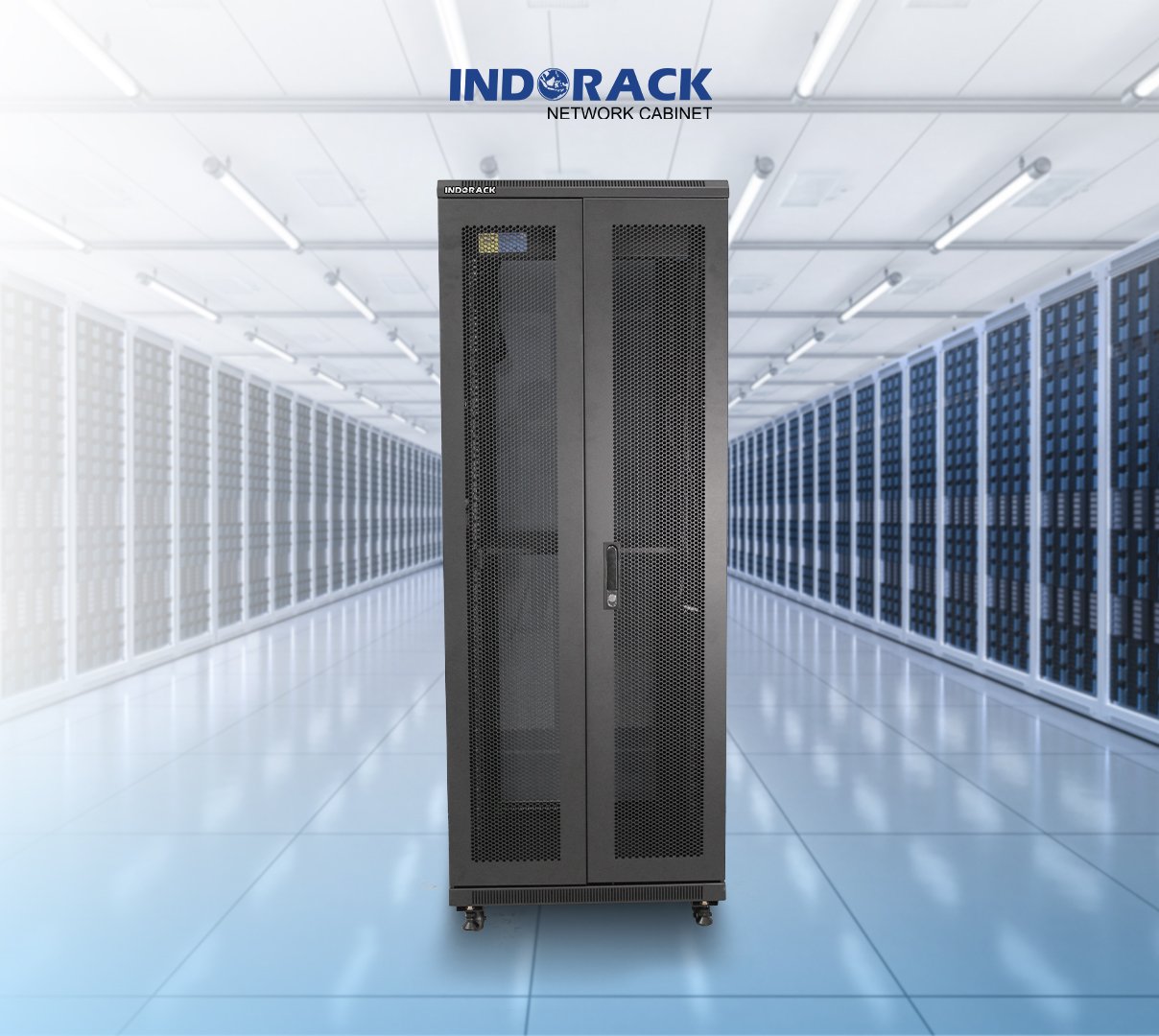 rack-server-indorack-32u-standing-close-rack-19-inch-depth-800mm-double-perforated-door-ir8032d-gambar-0