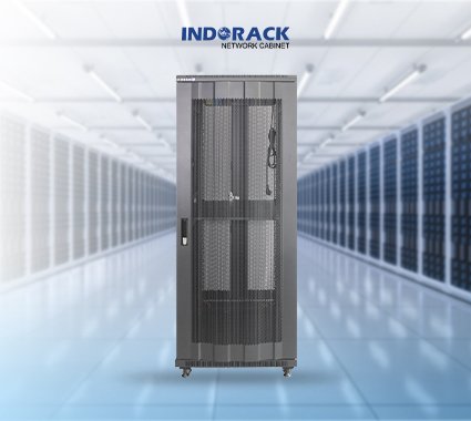 rack-server-indorack-32u-standing-close-rack-19-inch-depth-900mm-single-perforated-door-ir9032p-gambar-0