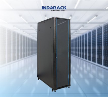 rack-server-indorack-42u-standing-close-rack-19-inch-depth-1150mm-single-glass-door-ir11542g-gambar-2