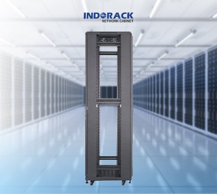 rack-server-indorack-42u-standing-close-rack-19-inch-depth-600mm-double-perforated-door-ir6042d-gambar-1