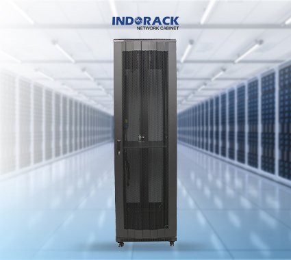 rack-server-indorack-42u-standing-close-rack-19-inch-depth-900mm-single-perforated-door-ir9042p-gambar-0