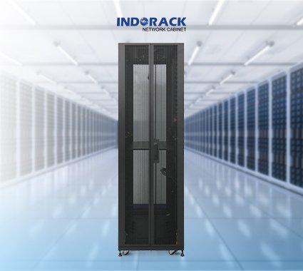 rack-server-indorack-45u-heavy-duty-rack-19-inch-depth-1200mm-perforated-door-pro12045-gambar-2