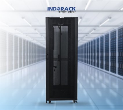 rack-server-indorack-45u-heavy-duty-rack-24-inch-depth-1200mm-perforated-door-pro12045p-gambar-0