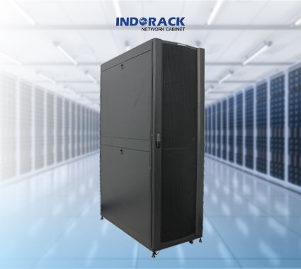 rack-server-indorack-47u-heavy-duty-rack-24-inch-depth-1200mm-perforated-door-pro12047p-gambar-2