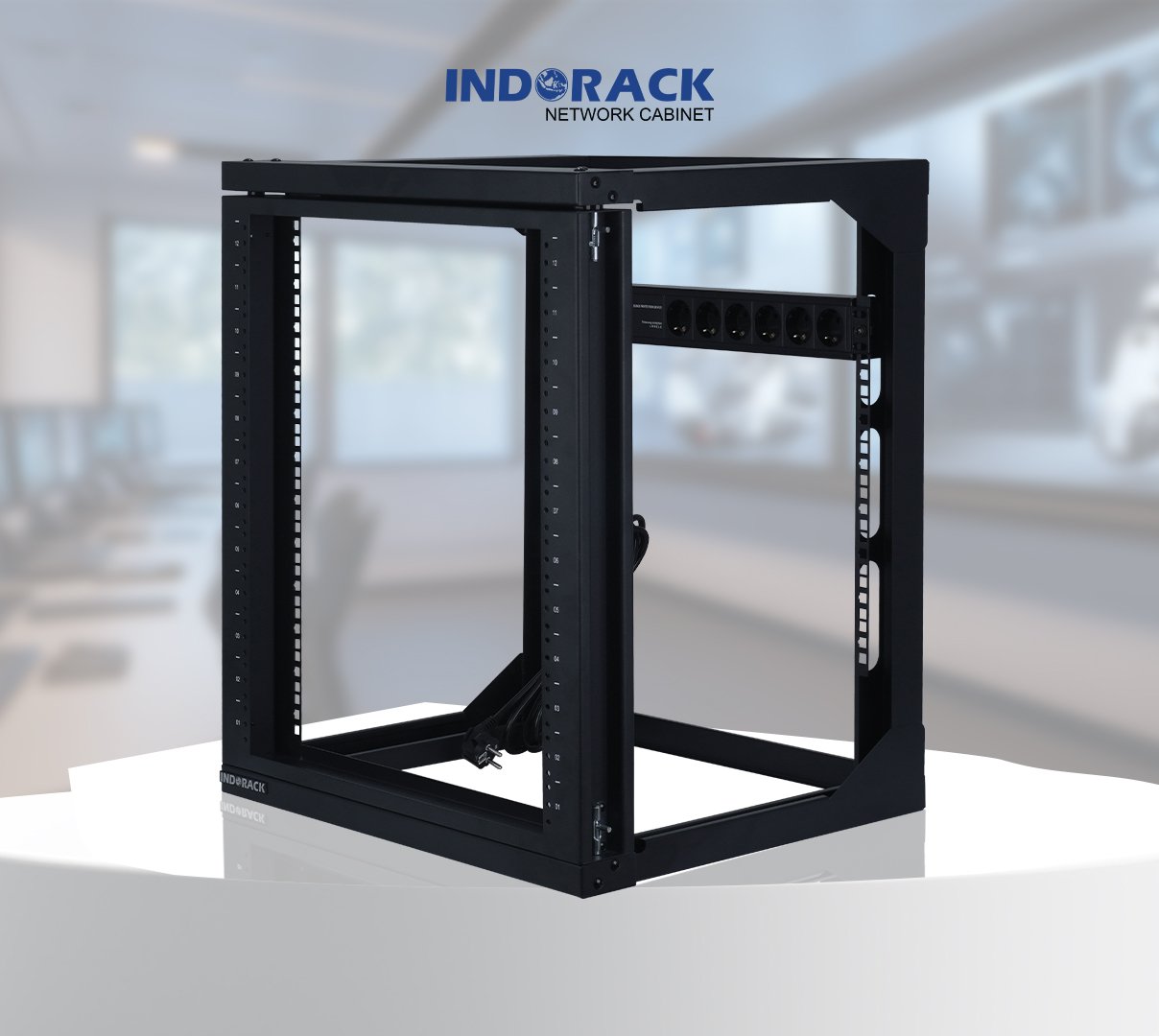 wallmount-frame-double-indorack-12u-19-inch-depth-450mm-wfd4512-gambar-0