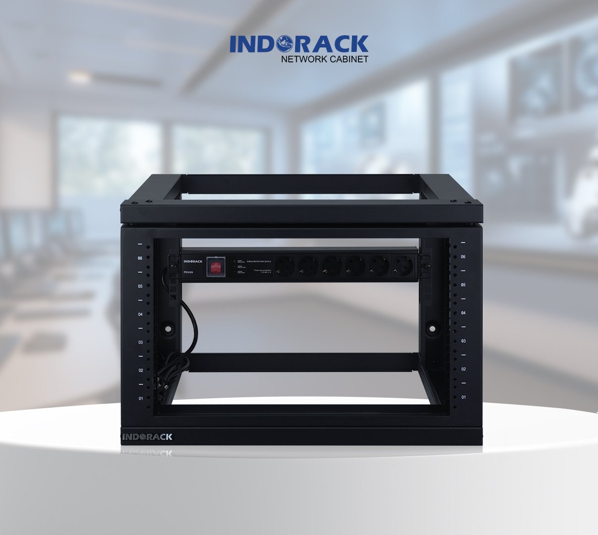 wallmount-frame-double-indorack-6u-19-inch-depth-450mm-wfd4506-gambar-3