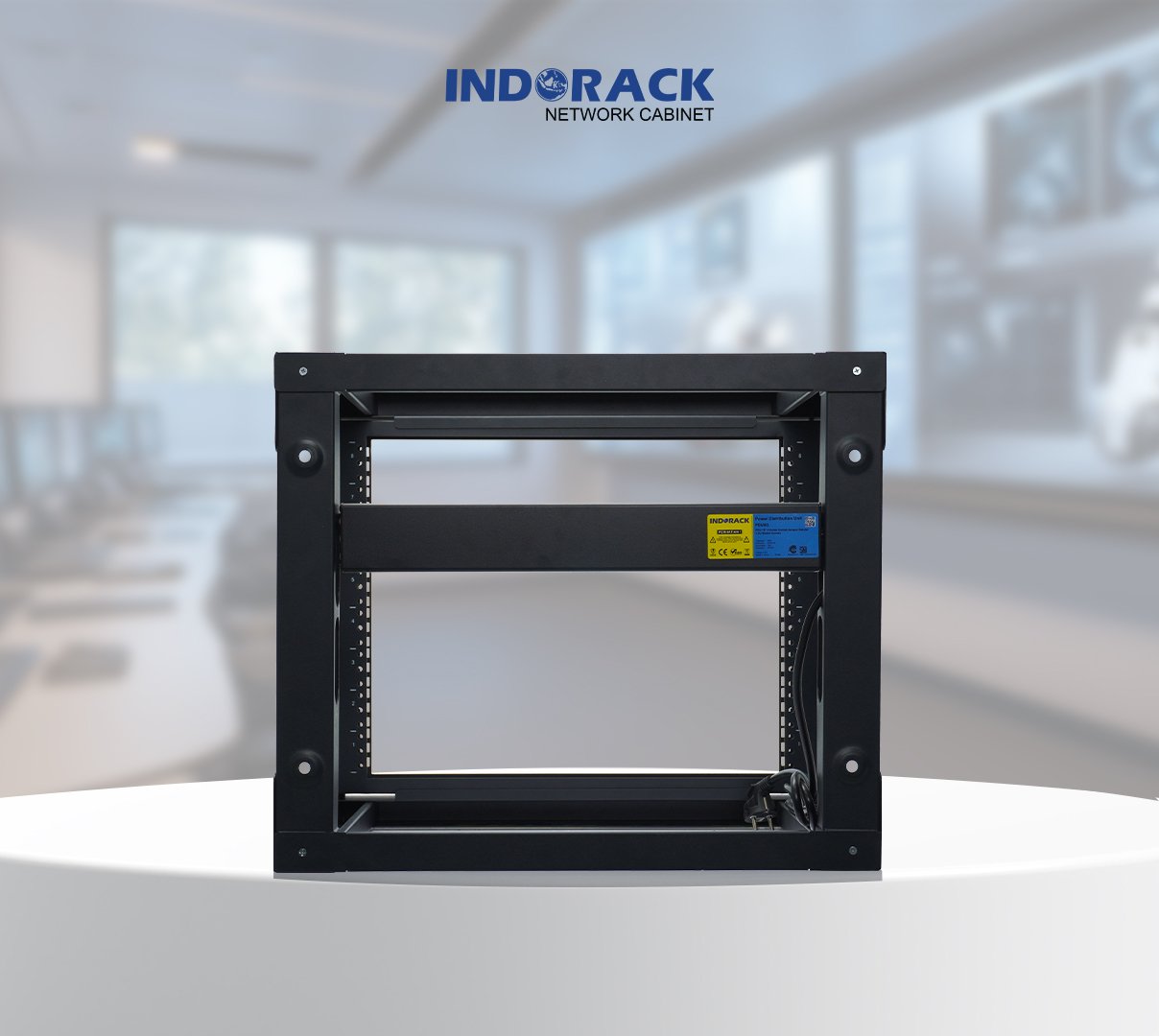 wallmount-frame-double-indorack-8u-19-inch-depth-450mm-wfd4508-gambar-1