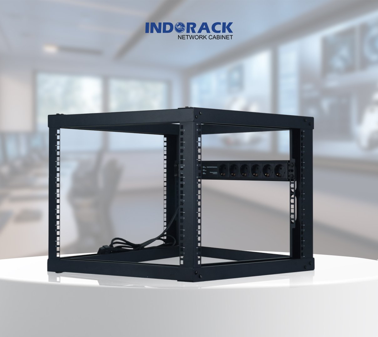 wallmount-frame-indorack-8u-19-inch-depth-550mm-wf5508-gambar-0