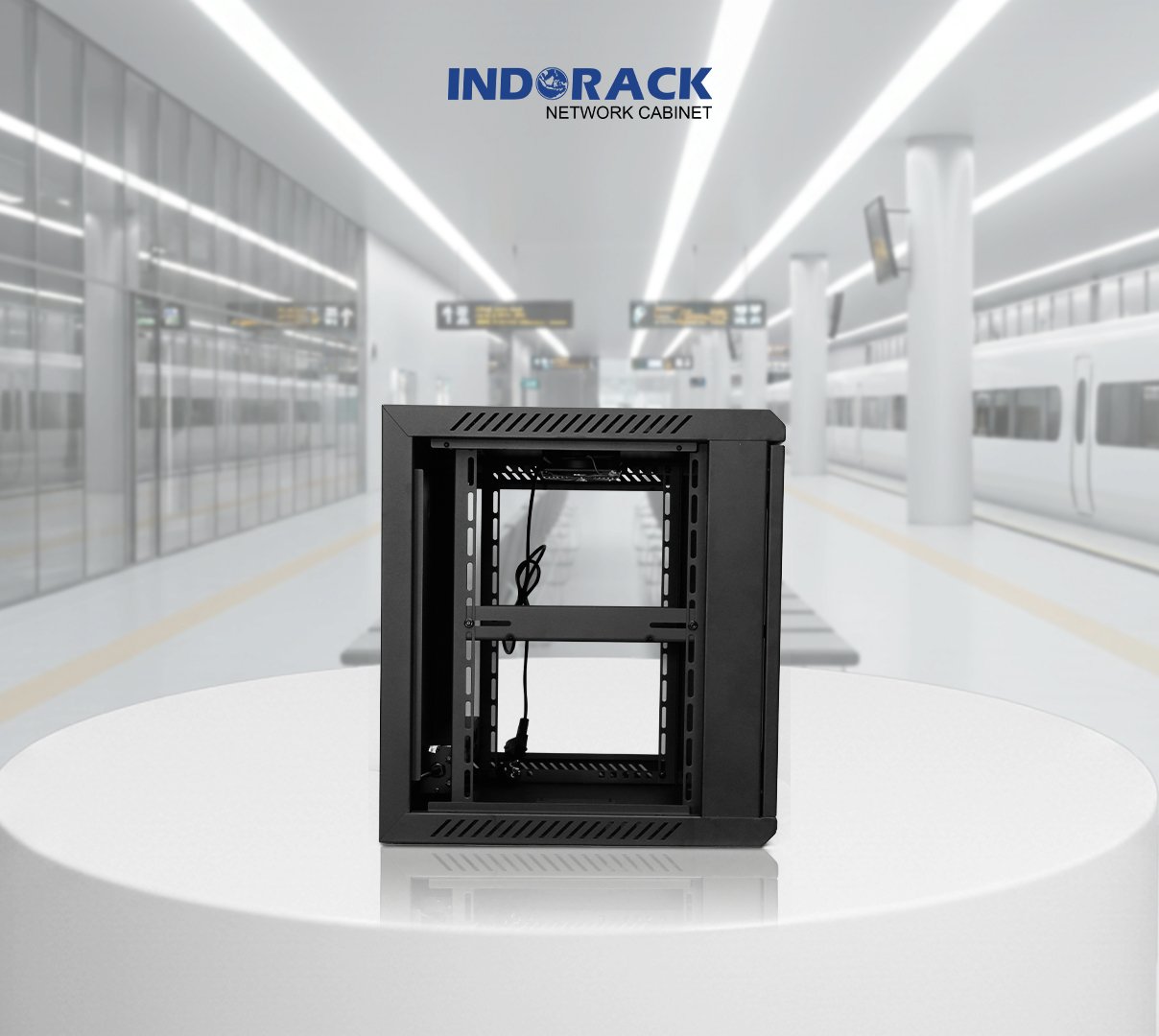 wallmount-rack-indorack-10u-19-inch-depth-500mm-single-glass-door-wr5010s-gambar-1