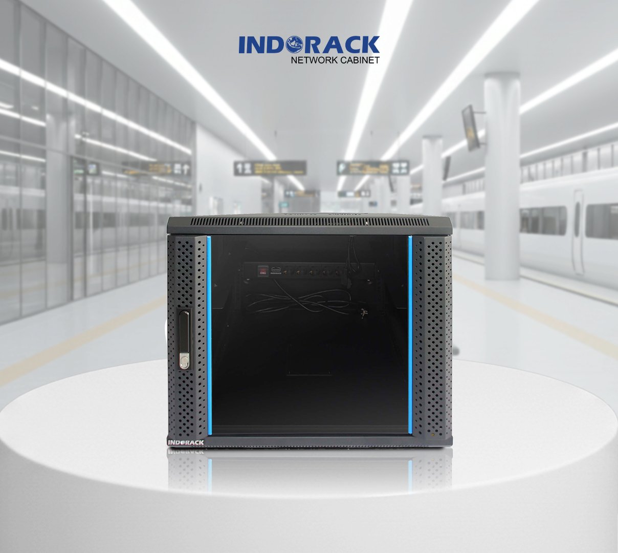 wallmount-rack-indorack-10u-19-inch-depth-550mm-single-glass-door-wir5510s-gambar-0