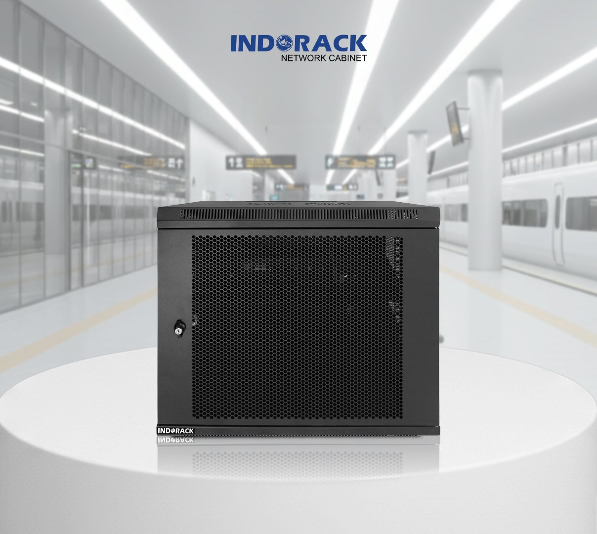wallmount-rack-indorack-10u-19-inch-depth-550mm-single-perforated-door-wip5510s-gambar-0