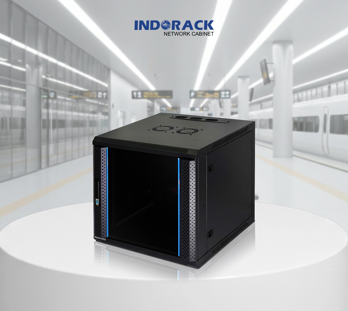 wallmount-rack-indorack-10u-19-inch-depth-600mm-single-glass-door-wir6010s-gambar-2