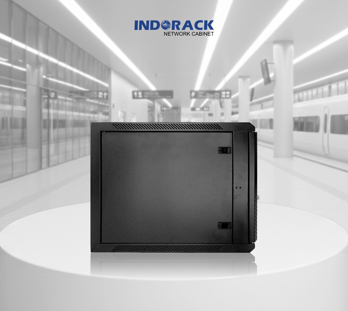 wallmount-rack-indorack-10u-19-inch-depth-700mm-single-glass-door-wir7010s-gambar-1