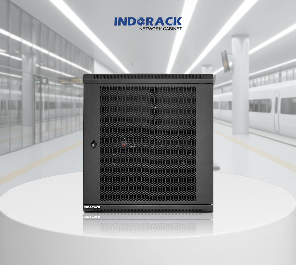 wallmount-rack-indorack-12u-19-inch-depth-550mm-single-perforated-door-wip5512s-gambar-0