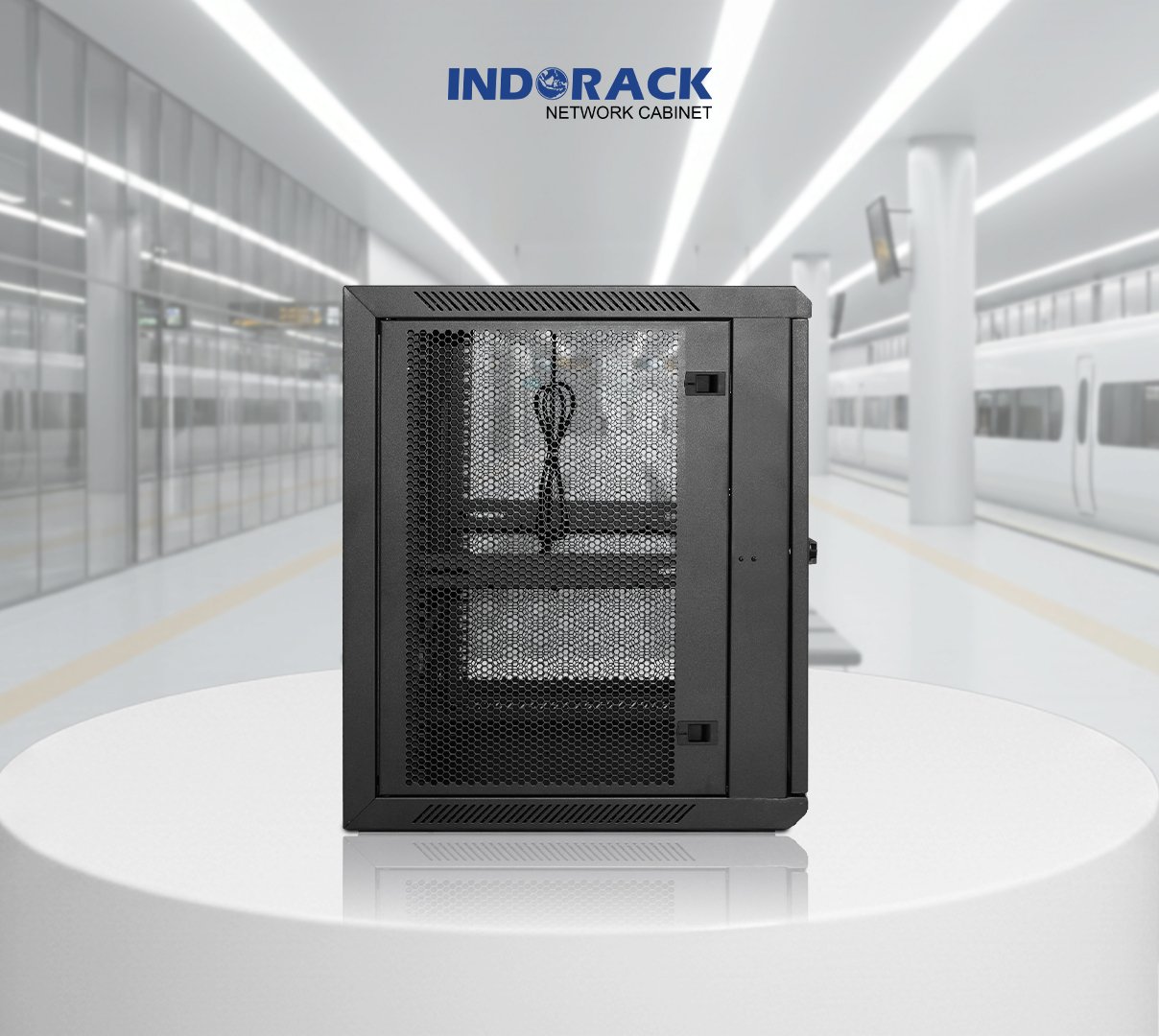 wallmount-rack-indorack-12u-19-inch-depth-550mm-single-perforated-door-wip5512s-gambar-1