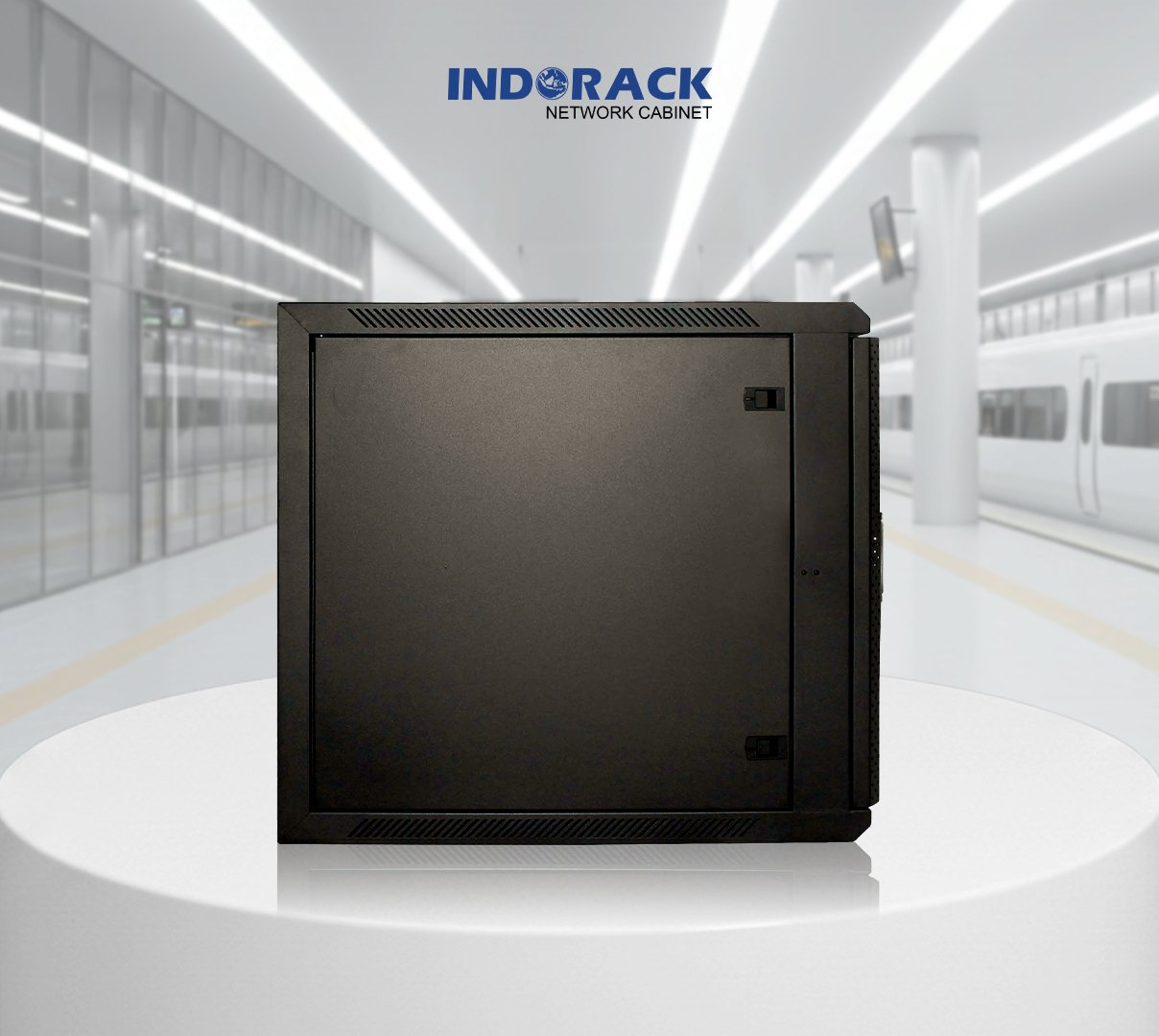 wallmount-rack-indorack-12u-19-inch-depth-700mm-single-glass-door-wir7012s-gambar-1