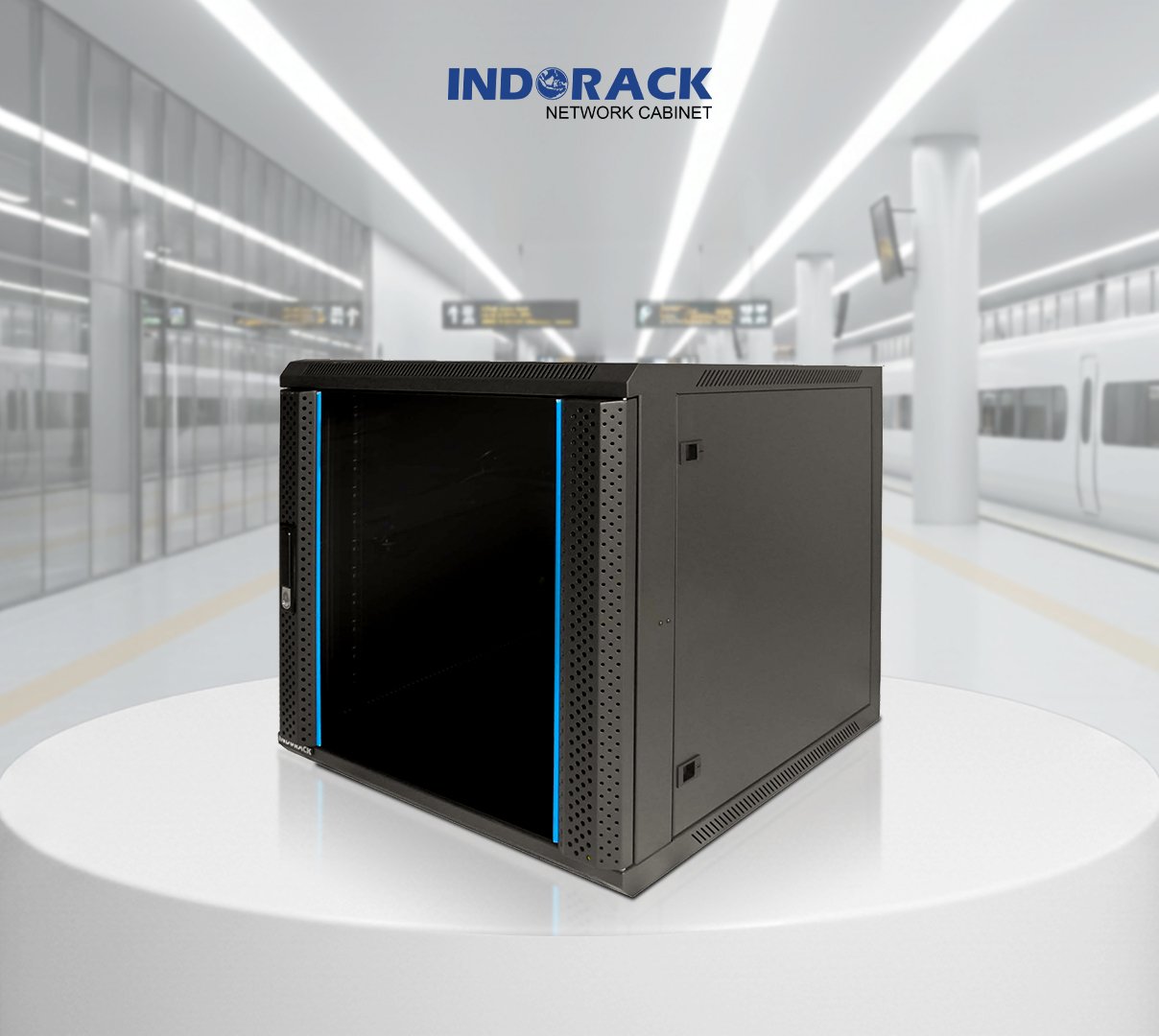 wallmount-rack-indorack-12u-19-inch-depth-700mm-single-glass-door-wir7012s-gambar-2