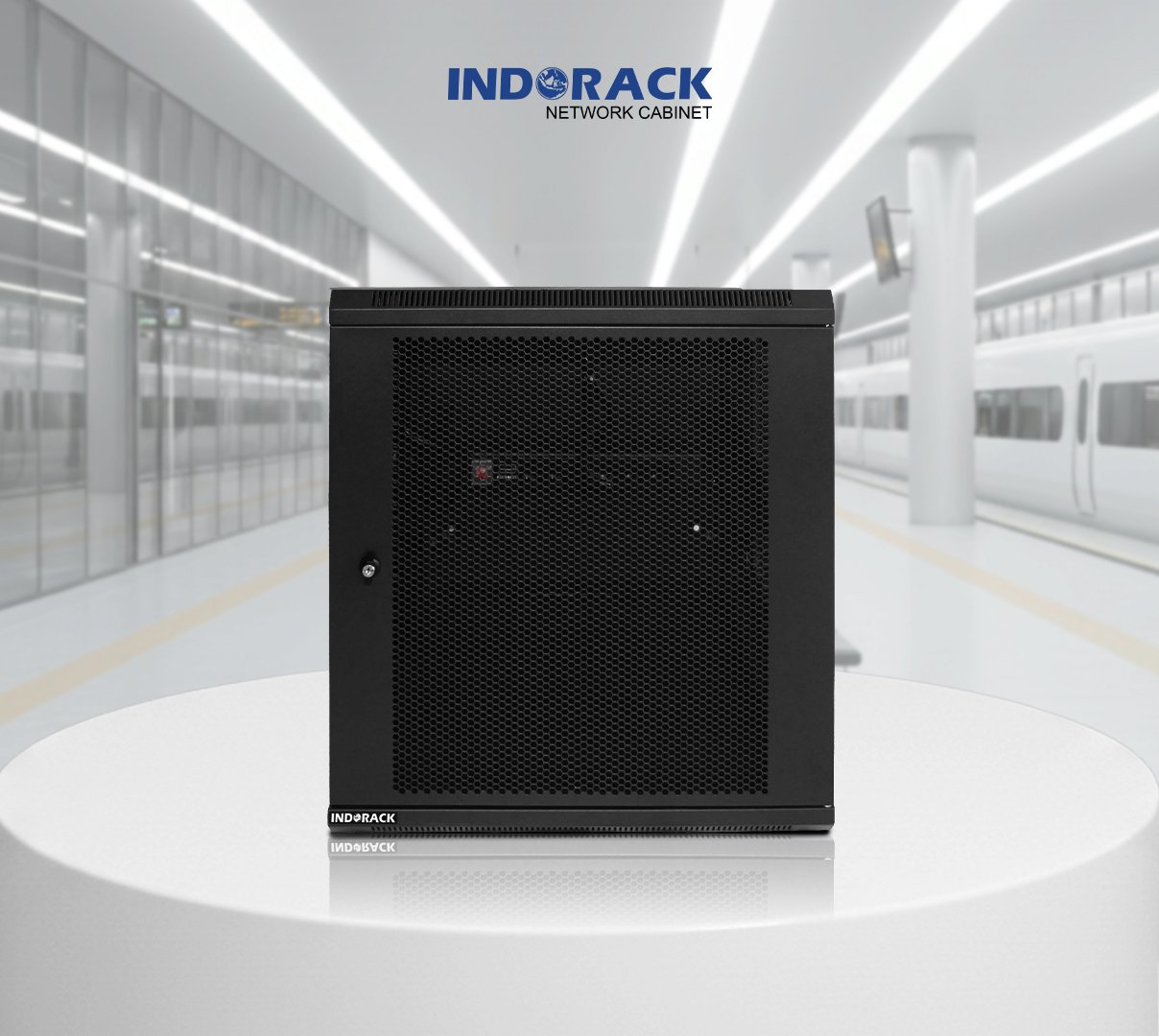 wallmount-rack-indorack-12u-19-inch-depth-700mm-single-perforated-door-wip7012s-gambar-0