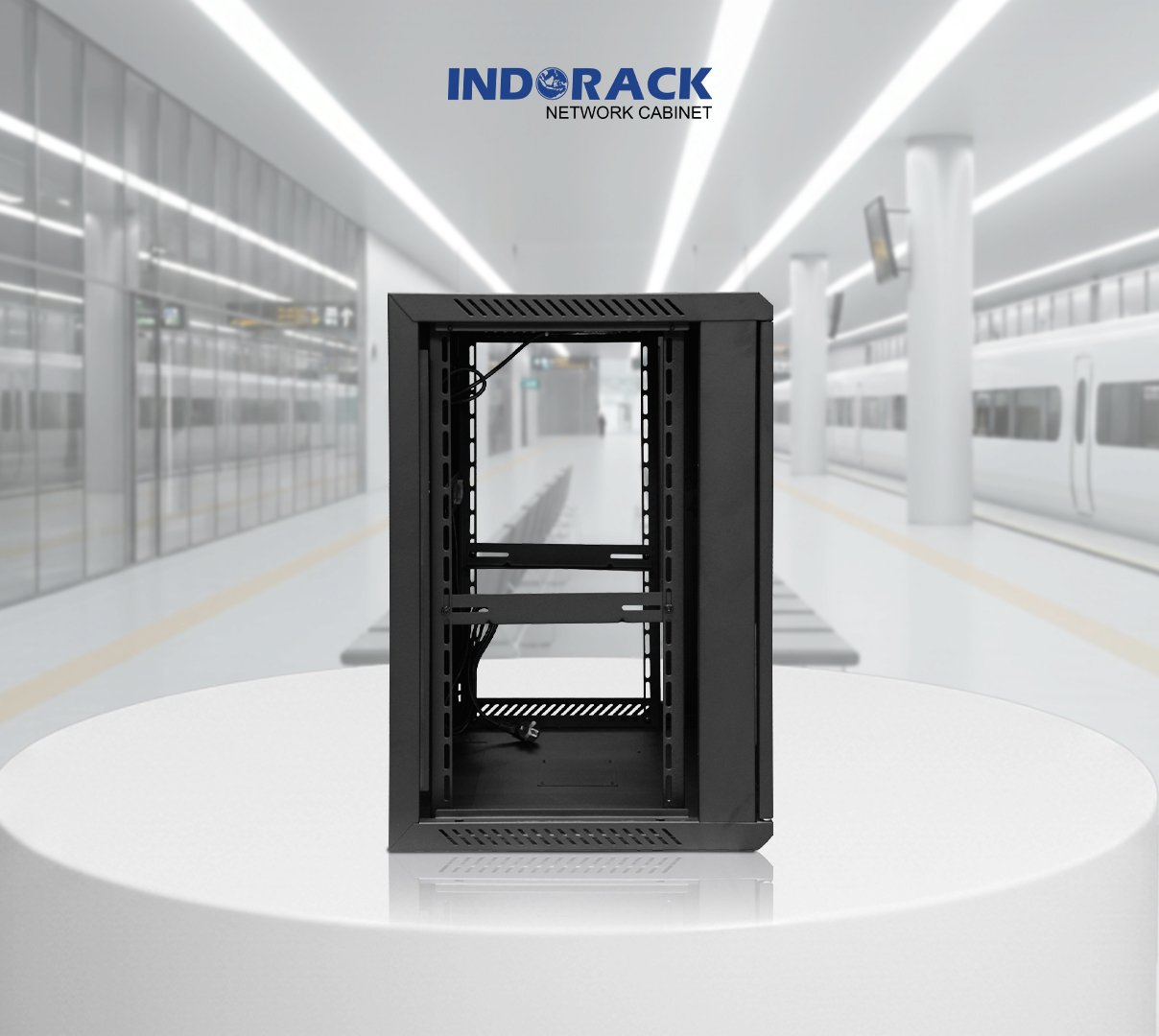 wallmount-rack-indorack-15u-19-inch-depth-500mm-single-glass-door-wr5015s-gambar-1