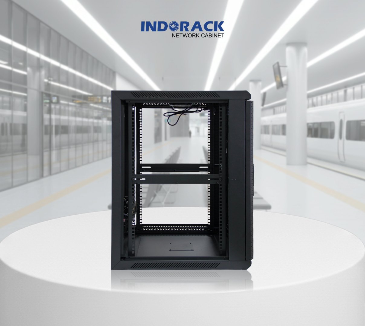 wallmount-rack-indorack-15u-19-inch-depth-600mm-single-glass-door-wir6015s-gambar-1