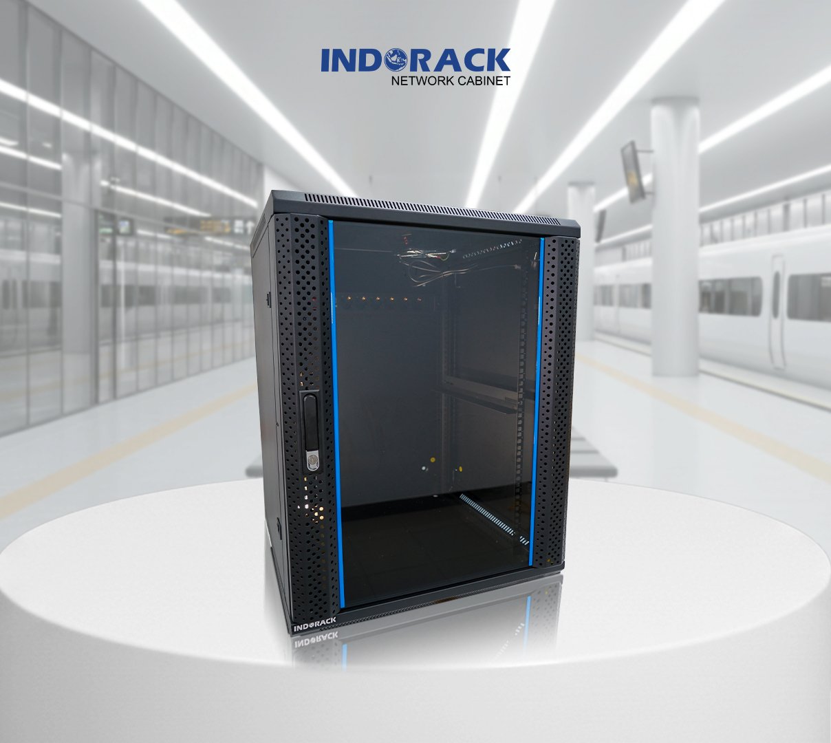 wallmount-rack-indorack-15u-19-inch-depth-600mm-single-glass-door-wir6015s-gambar-2