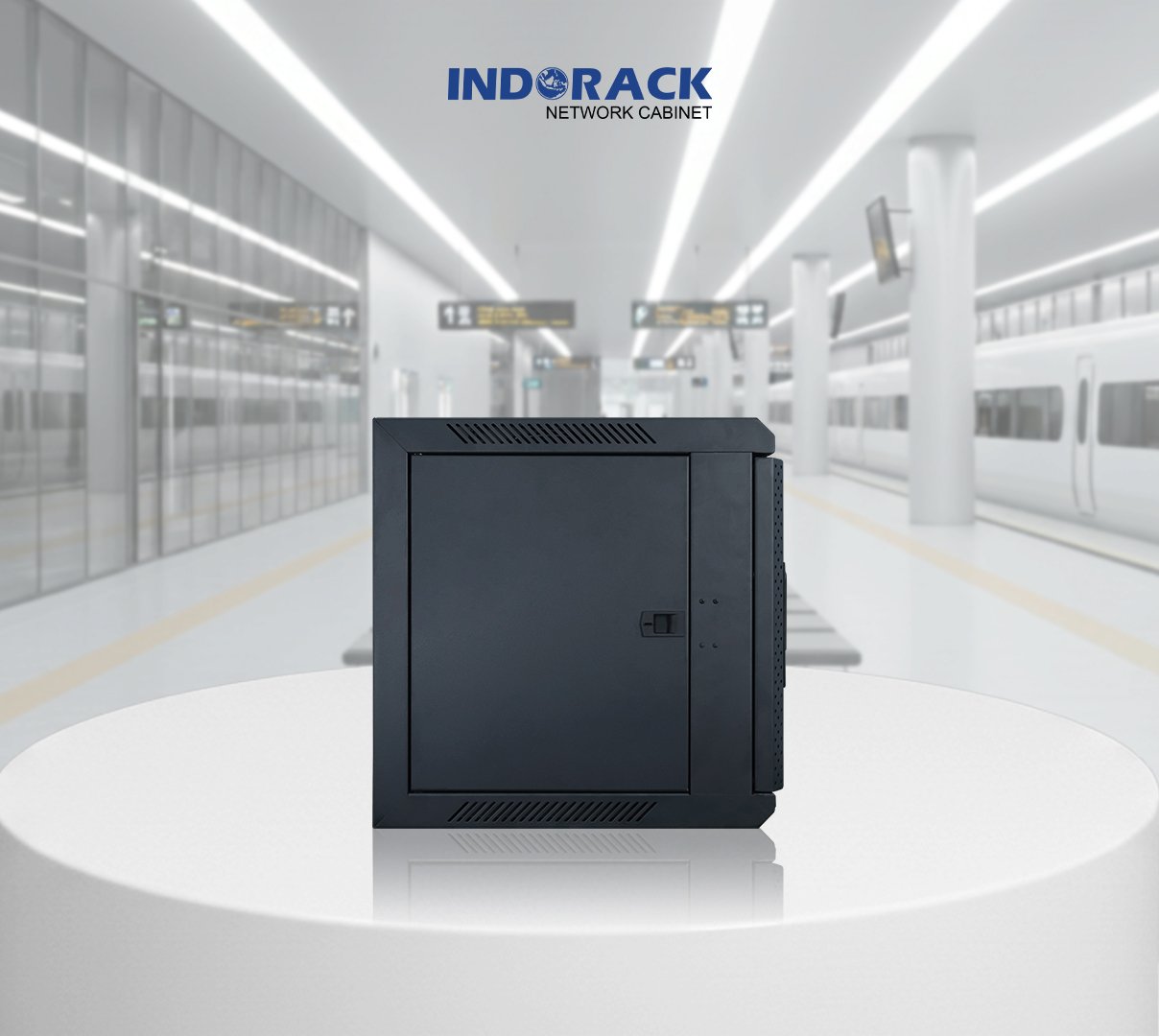 wallmount-rack-indorack-8u-19-inch-depth-450mm-single-glass-door-wir4508s-gambar-2