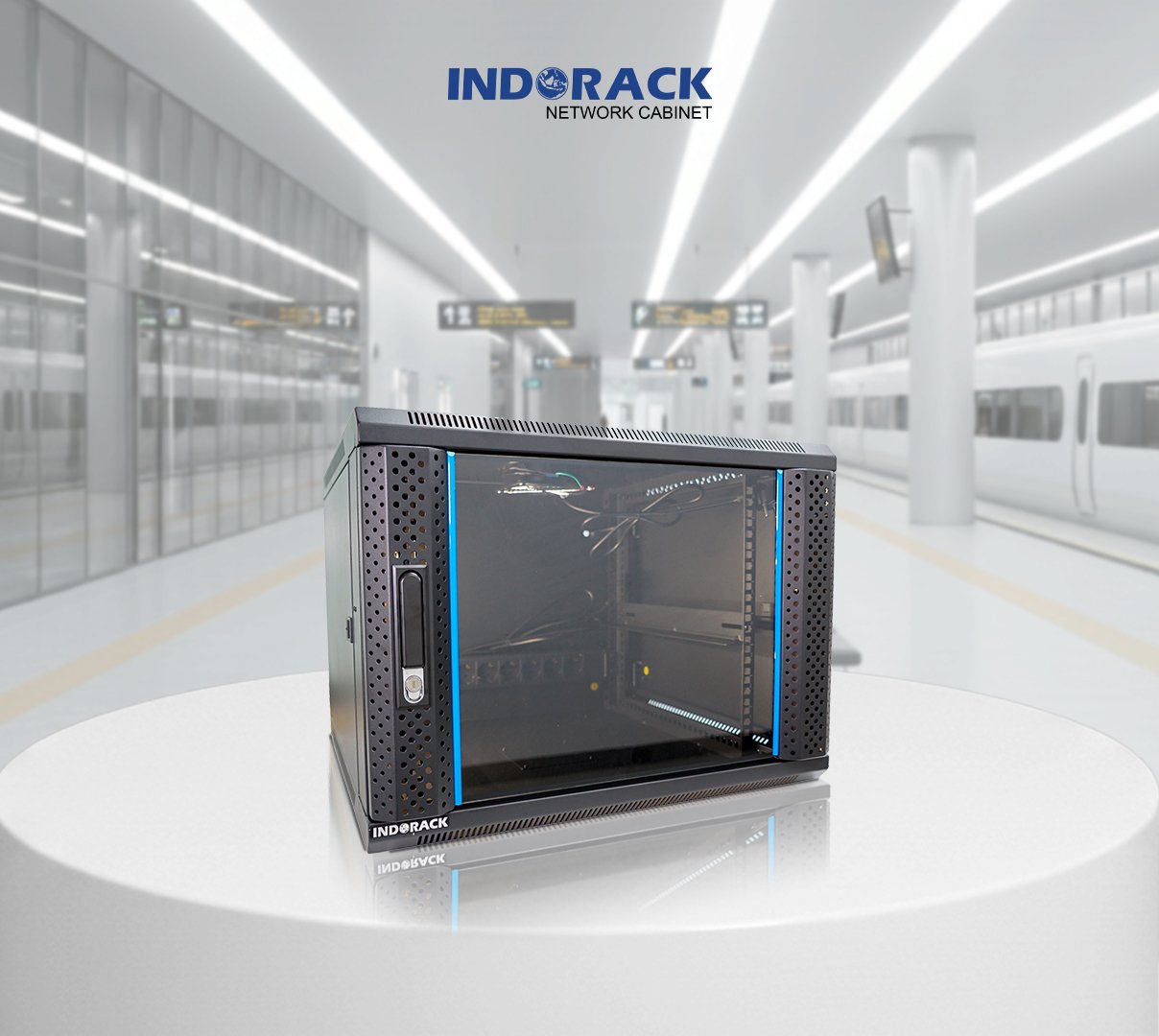 wallmount-rack-indorack-8u-19-inch-depth-600mm-single-glass-door-wir6008s-gambar-2